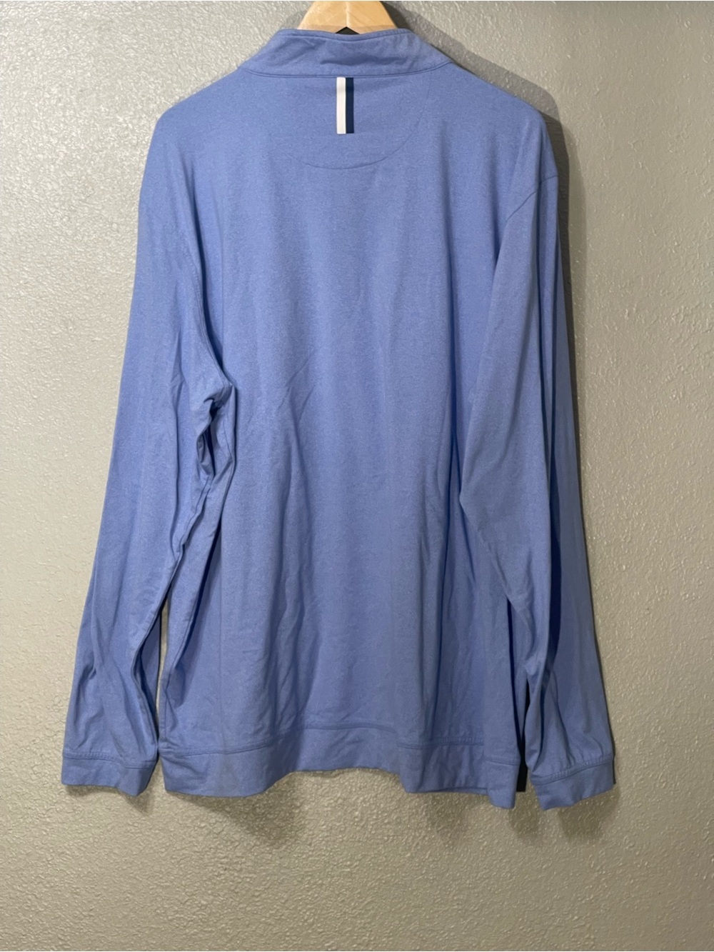 Rhoback Men's Heather Performance Quarter-Zip - Size 3XL - Picture 3 of 4